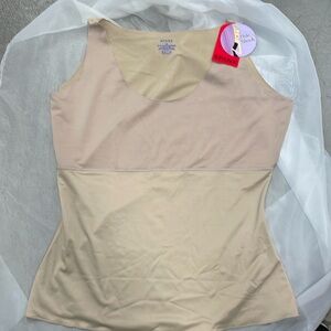 Spanx Hide & Sleek Camisole Womens Cami Tank Top Shapeware size 3X - Nude color